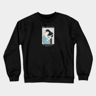 Woman Combing Her Hair, Goyō Hashiguchi Crewneck Sweatshirt